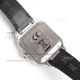 TW Factory 1-1 Replica Cartier Santos Swiss 9015 Movement Black Leather Strap Watch (8)_th.jpg